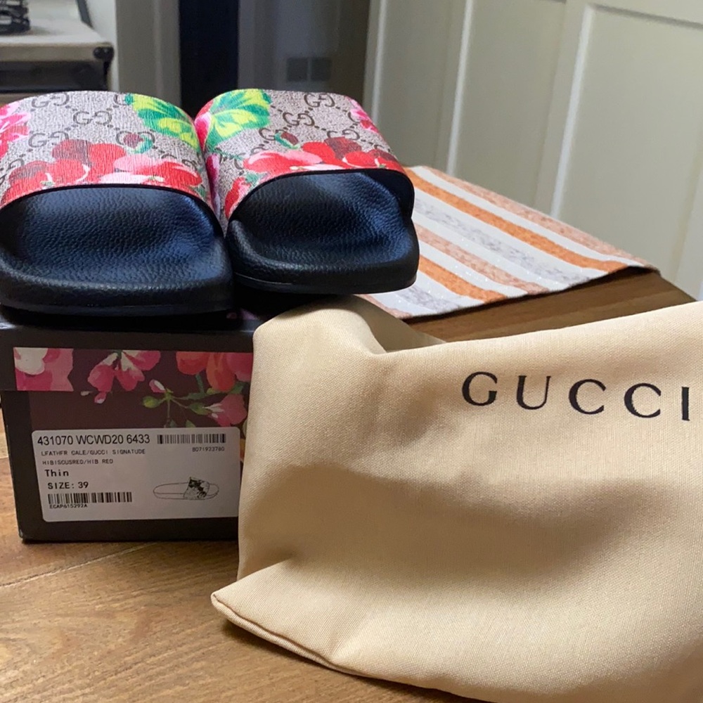 Gucci Bloom Slides Copy